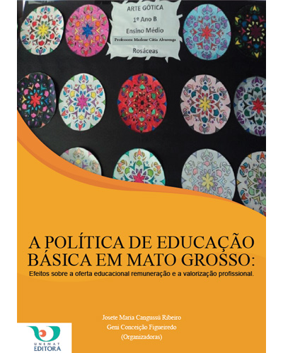 Capa de A Política de Educação Básica em Mato Grosso